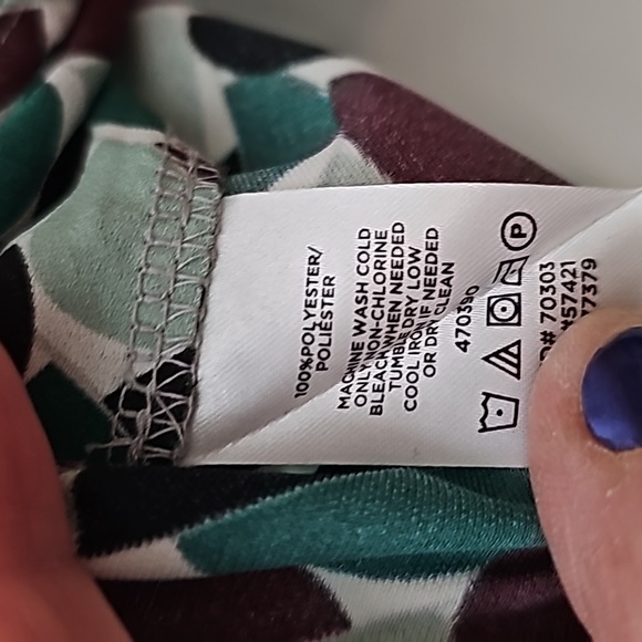 Green Blouse M/L like new girl scout cookie - Picture 8 of 11